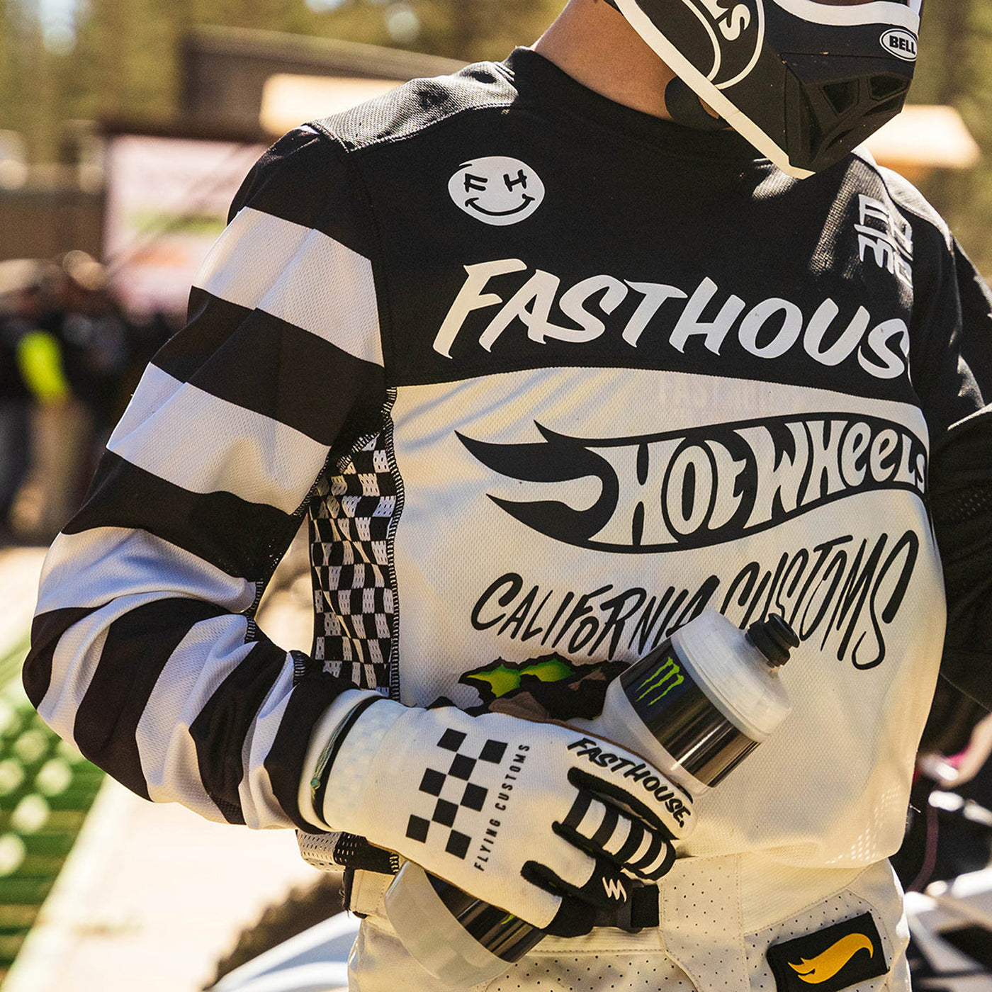 Fasthouse Youth Speed Style Hot Wheels Glove