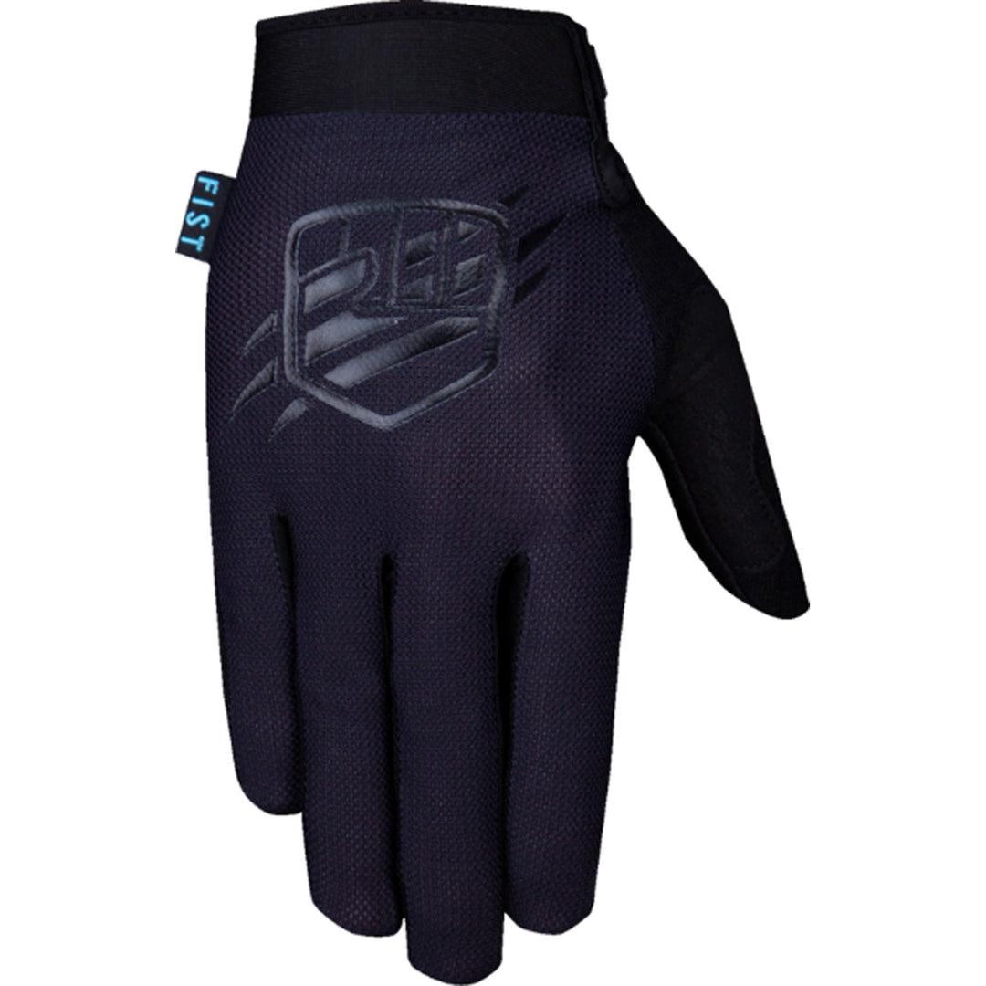 Fist Breezer Gloves Blackedout - Back of Hand View