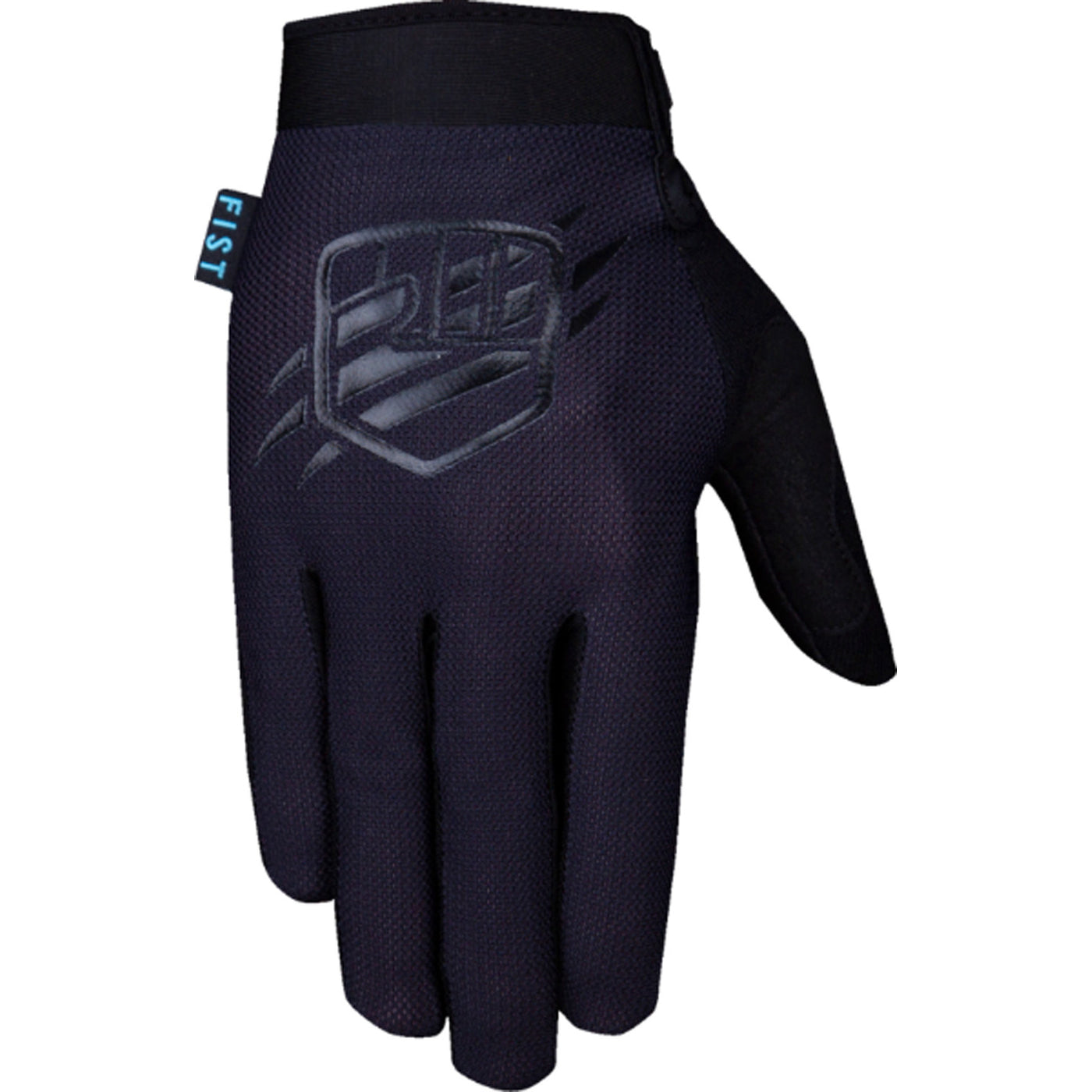 Fist Breezer Gloves Blackedout - Back of Hand View