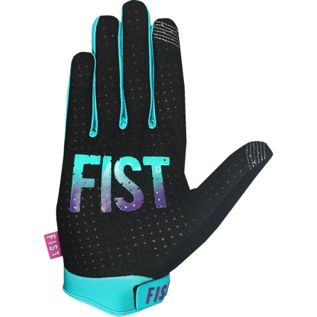 Fist Breezer Gloves Violet Halftone - Palm View