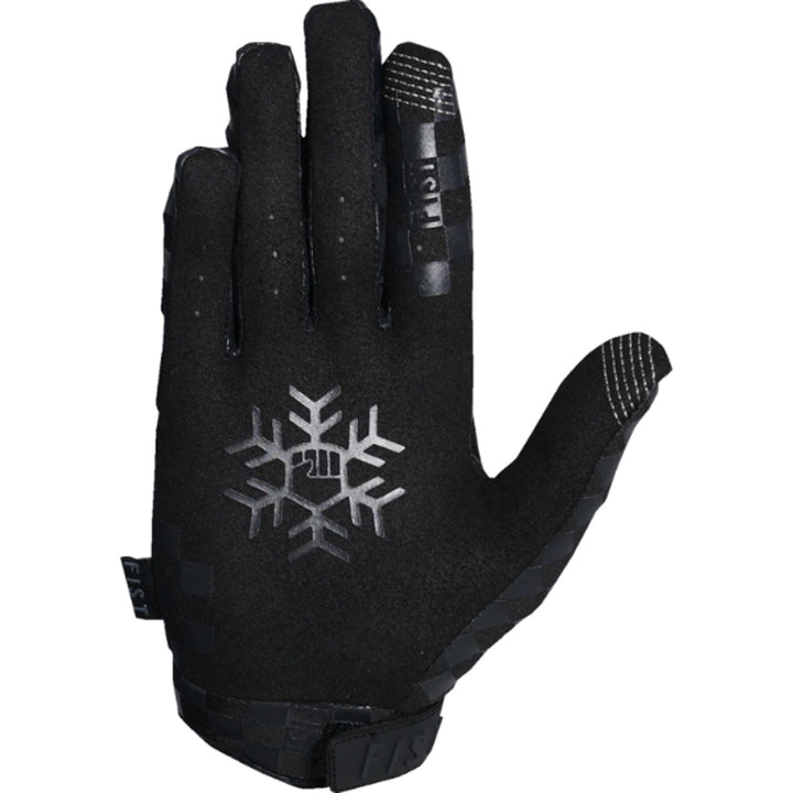 Fist Chequer Frosty Cold Weather Gloves - Palm View