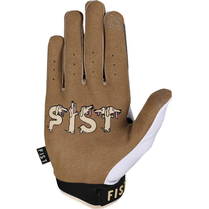 Fist Lil Fists Strapped Maise N Pearl Gloves - Palm View