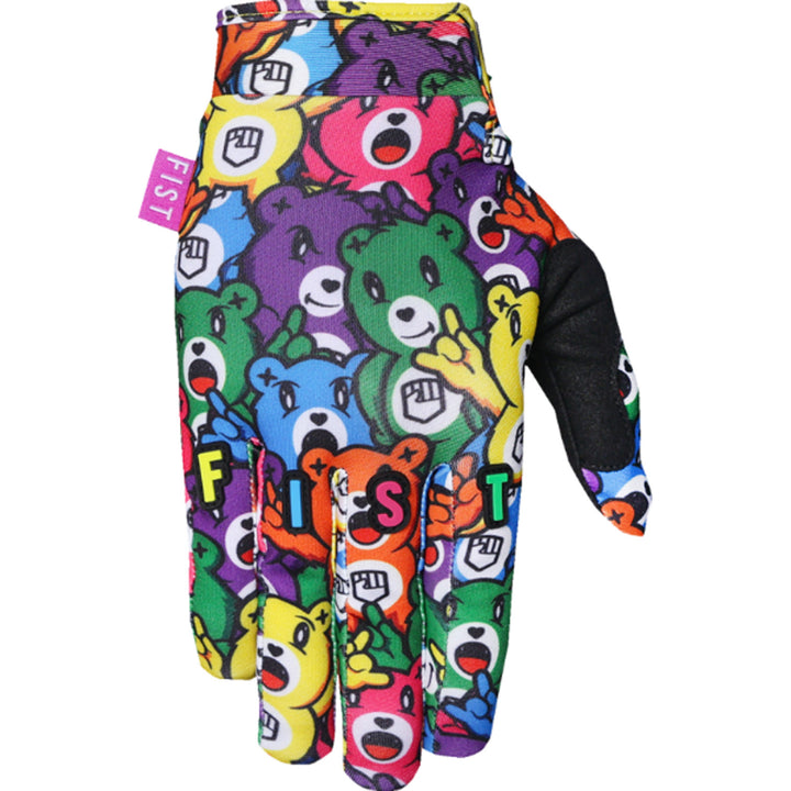 Fist Lil Fists Strapped Yeah Bears Gloves - Back of Hand View