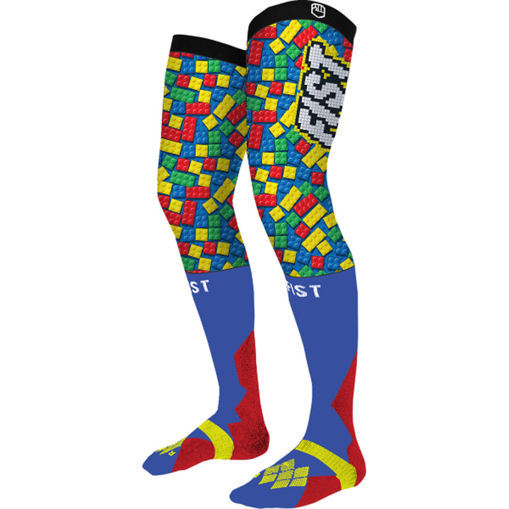 Fist Moto Build Sock - Full View of Pair