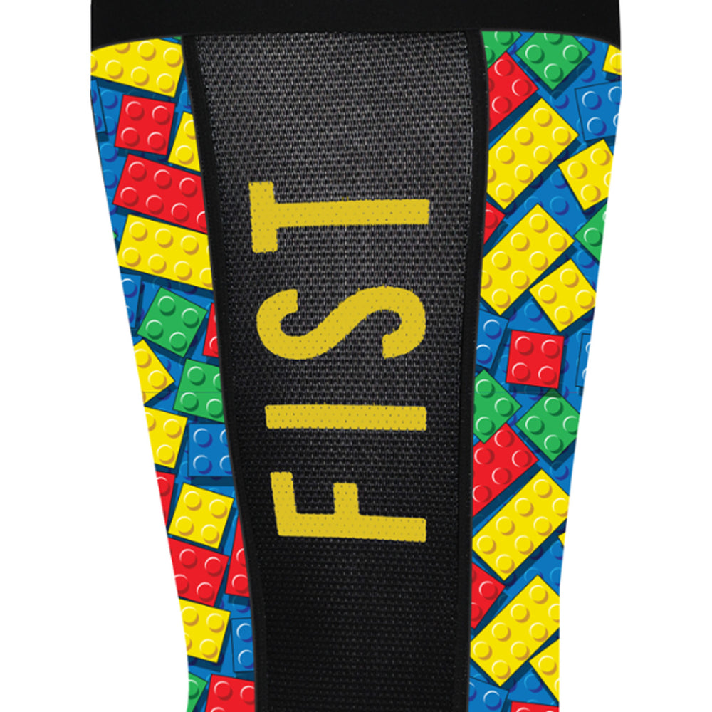 Fist Moto Build Sock - Close-Up of Logo and Details