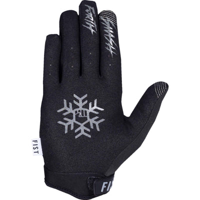 Fist Snowflake Frosty Cold Weather Gloves - Palm View