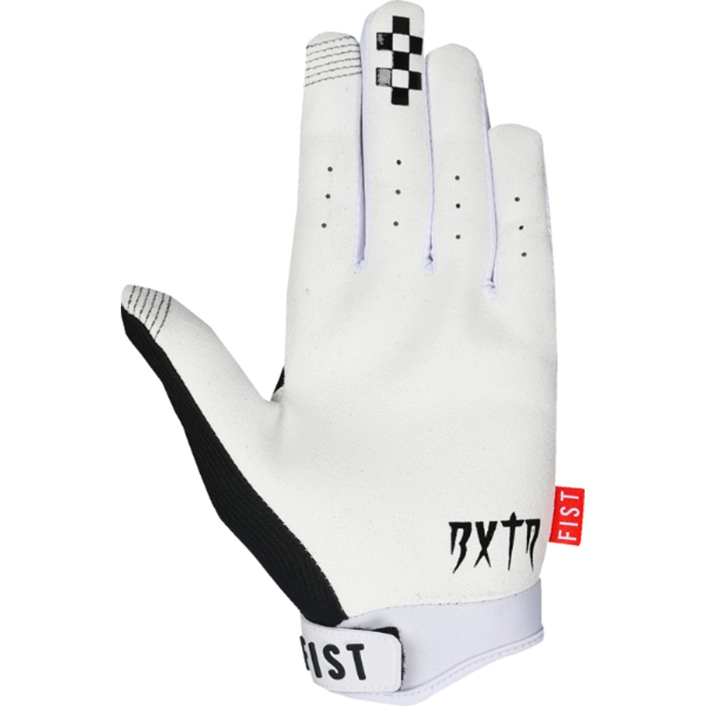 Fist Strapped Baxter Maiwald Red Label Soaring Eagle Gloves - Left Hand Palm View