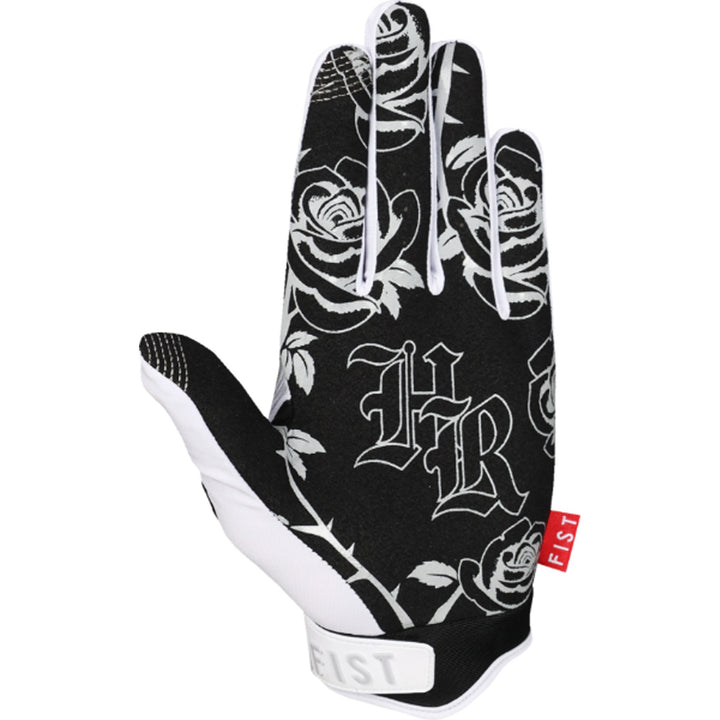 Fist Strapped Hannah Roberts Red Label Eye Candy Gloves - Left Hand Palm View