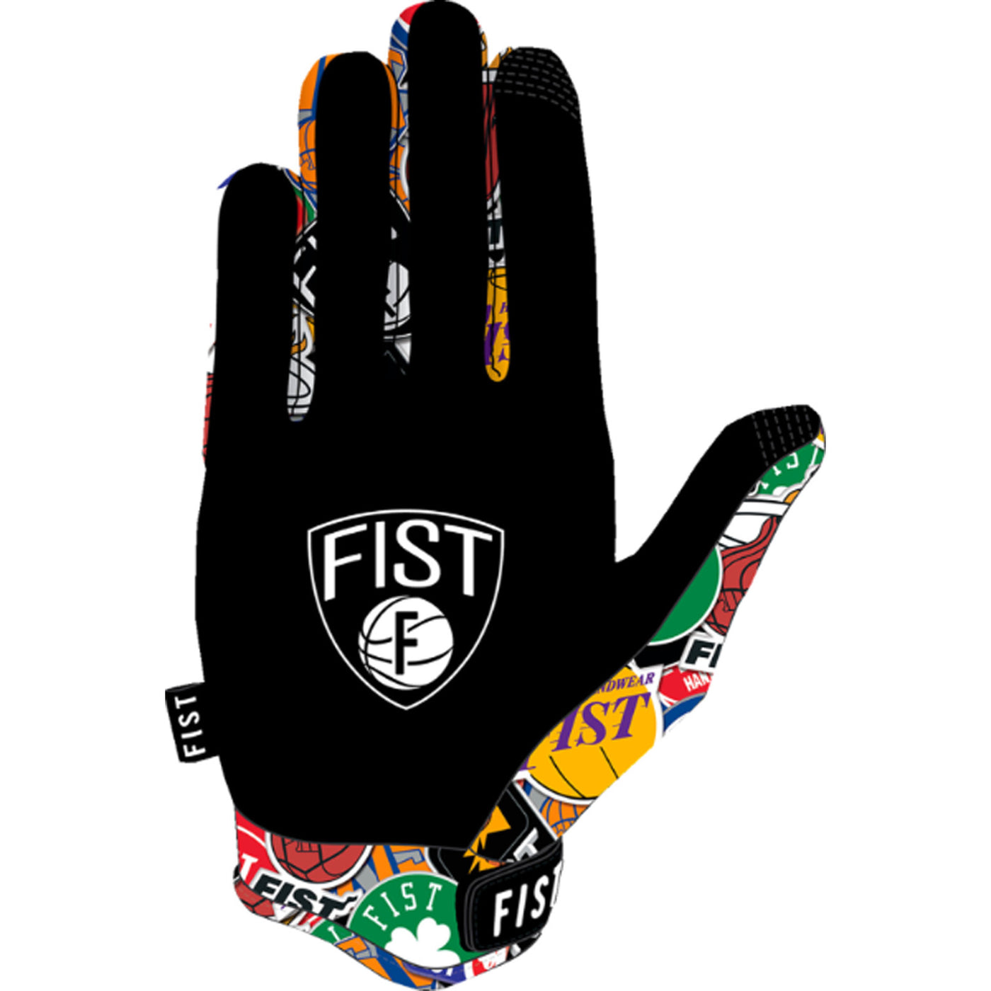 Fist Strapped Hard Court Gloves - Palm View