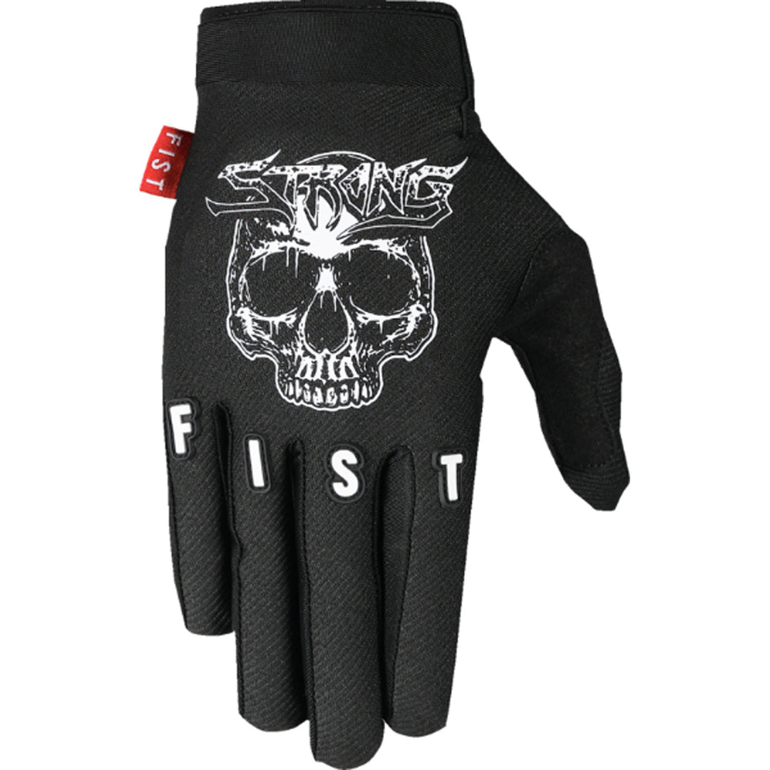 Fist Strapped Jackson Strong Red Label Strong Gloves - Back of Hand View
