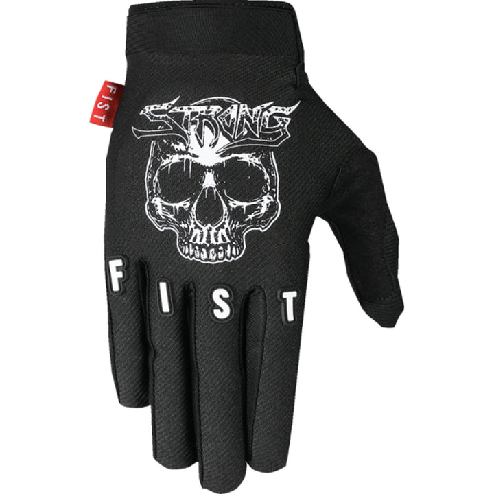 Fist Strapped Jackson Strong Red Label Strong Gloves - Back of Hand View