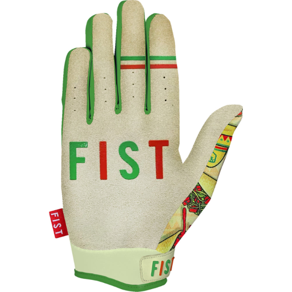 Fist Strapped Logan Martin Red Label Taco Tuesday Gloves - Palm View