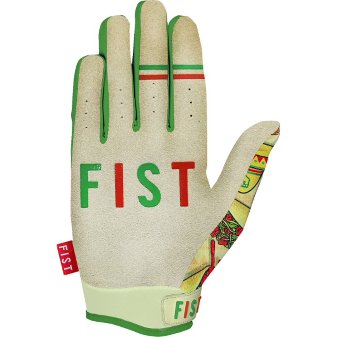 Fist Strapped Logan Martin Red Label Taco Tuesday Gloves - Palm View