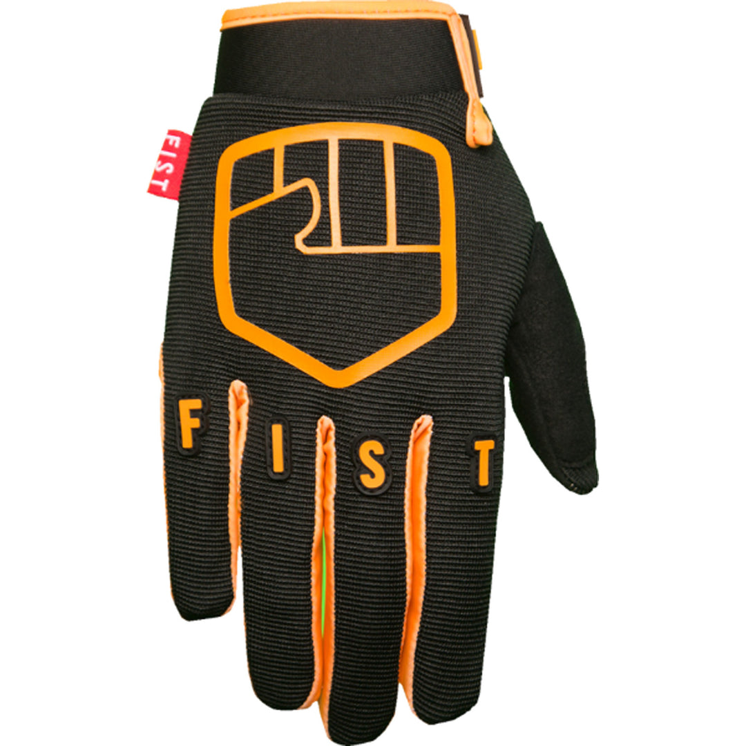 Fist Strapped Robbie Maddison Red Label High Lighter Gloves - Back of Hand View