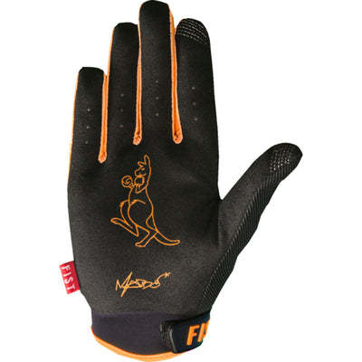 Fist Strapped Robbie Maddison Red Label High Lighter Gloves - Palm View