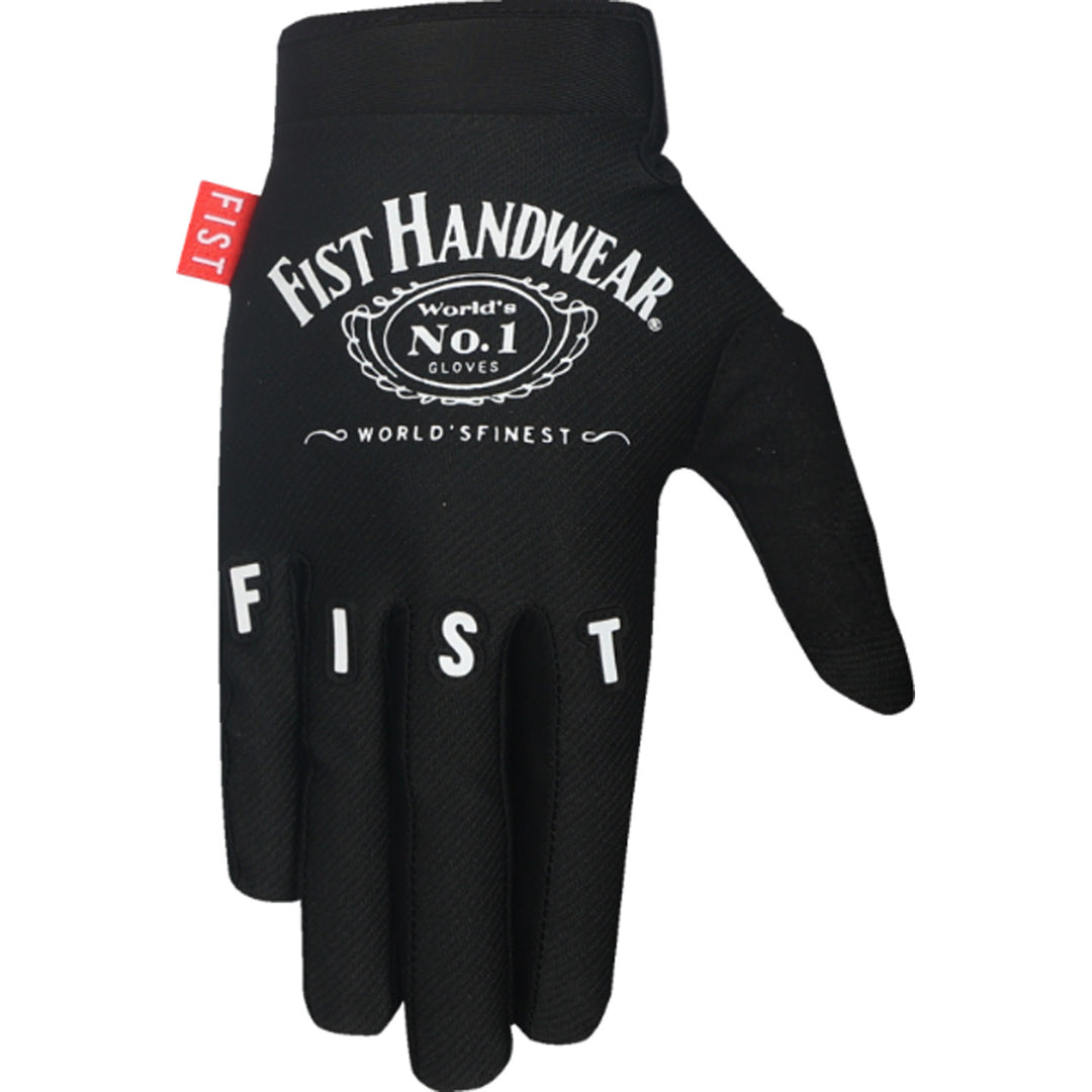 Fist Strapped Sam Hill Red Label Good Times Gloves - Back of Hand View