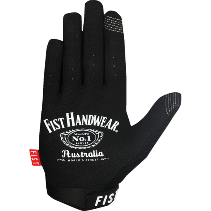 Fist Strapped Sam Hill Red Label Good Times Gloves - Right Hand Palm View