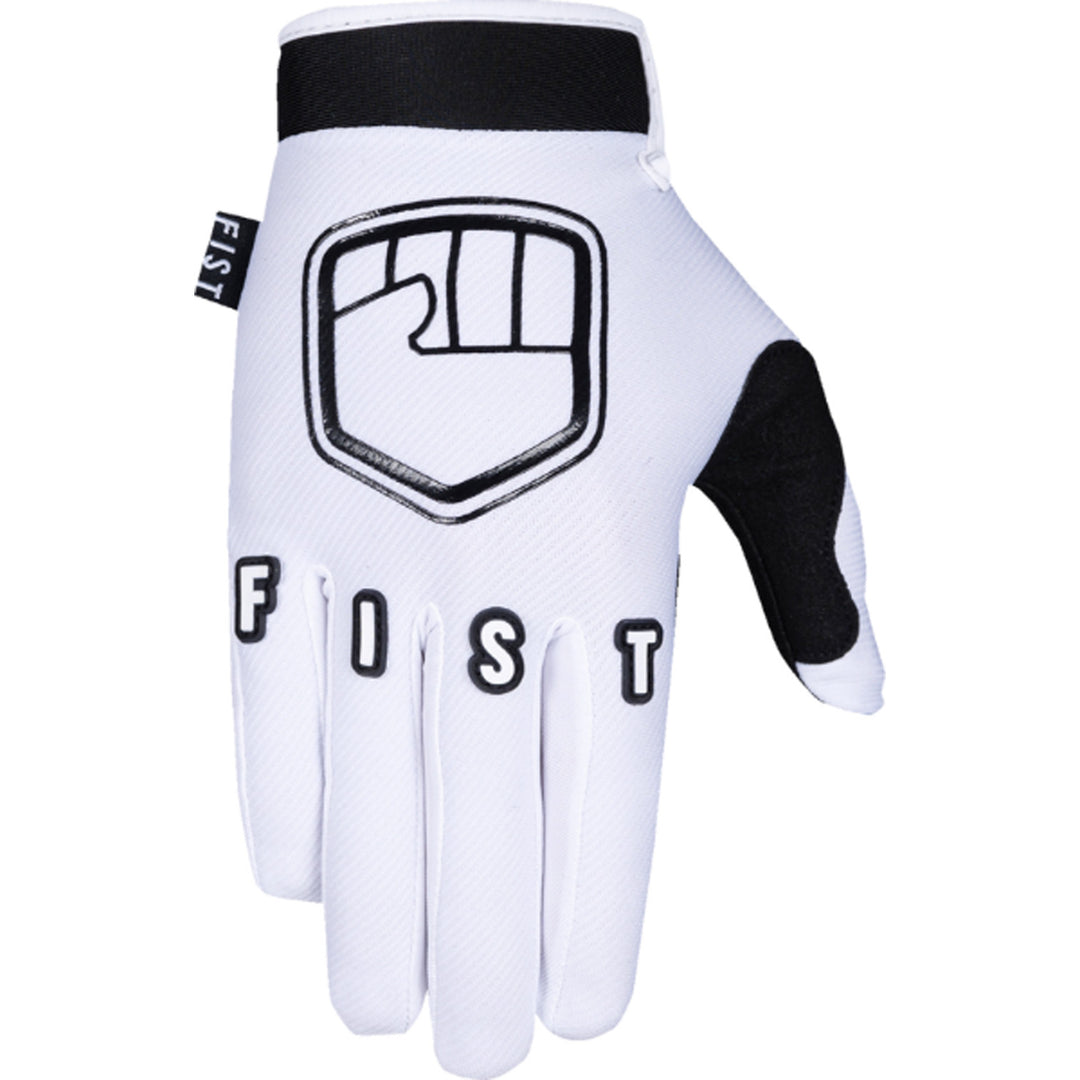 Fist Strapped Stocker Gloves Panda - Back of Hand View