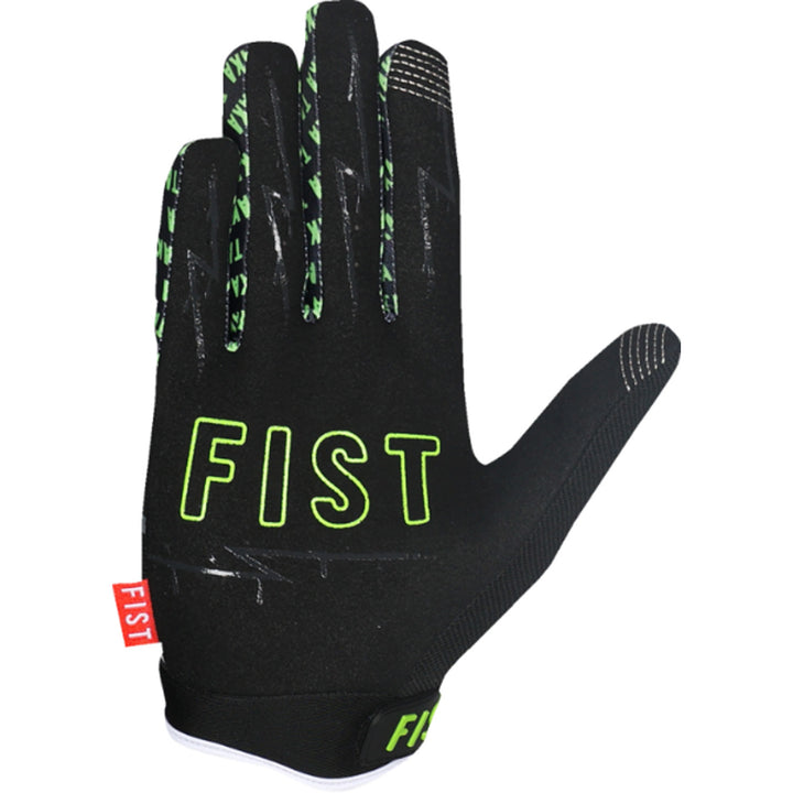 Fist Strapped Taka Higashino Cali Roll Gloves - Right Hand Palm View