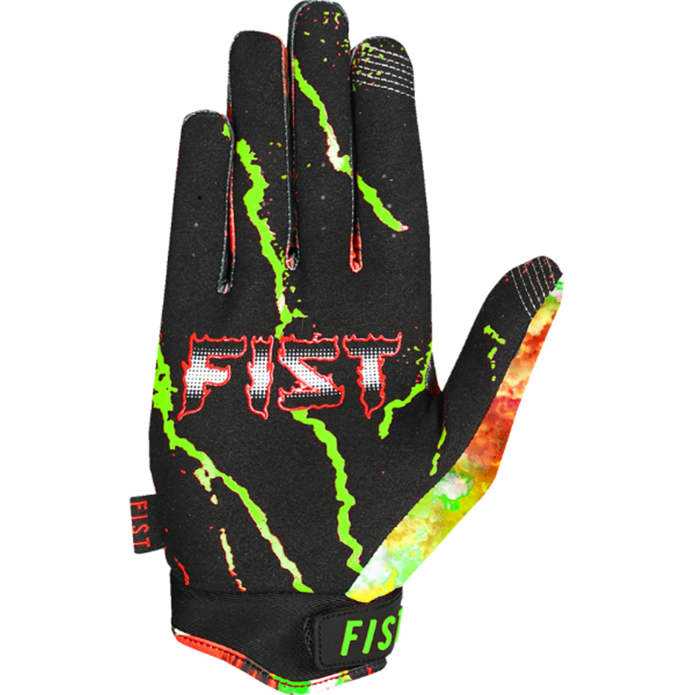Fist Strapped T-Rex Gloves - Palm View
