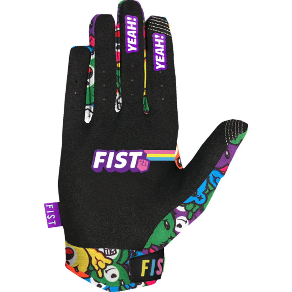 Fist Strapped Yeah Bears Gloves - Palm View