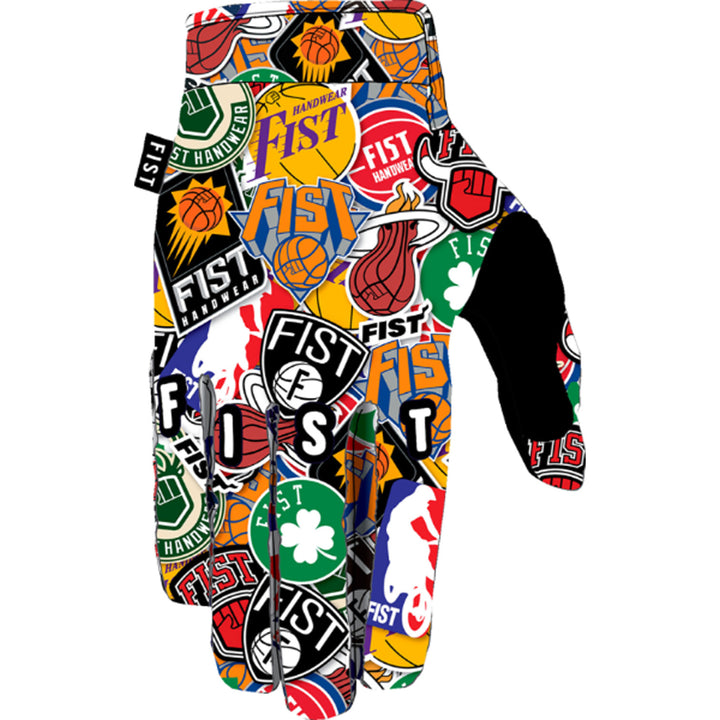 Fist Youth Strapped Hard Court Gloves - Back of Hand View