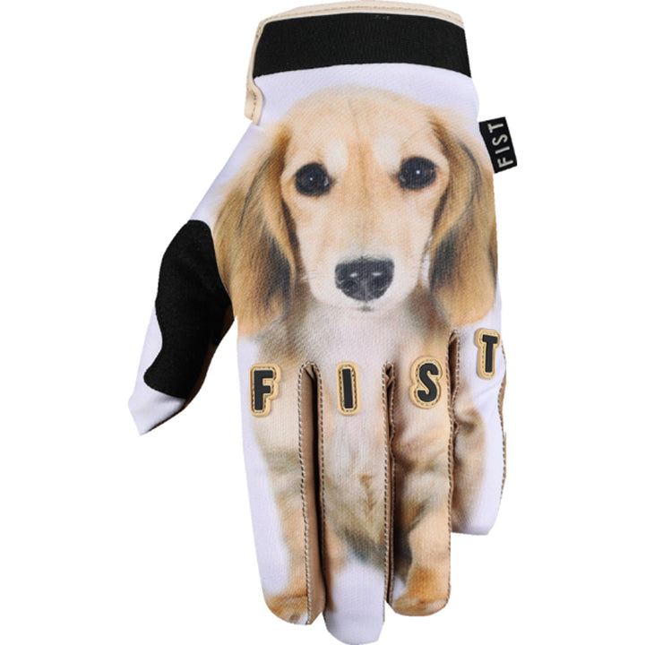 Fist Youth Strapped Maise N Pearl Gloves - Back of Left Hand View