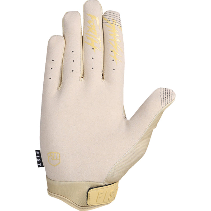 Fist Youth Strapped Stocker Gloves Khaki - Palm View