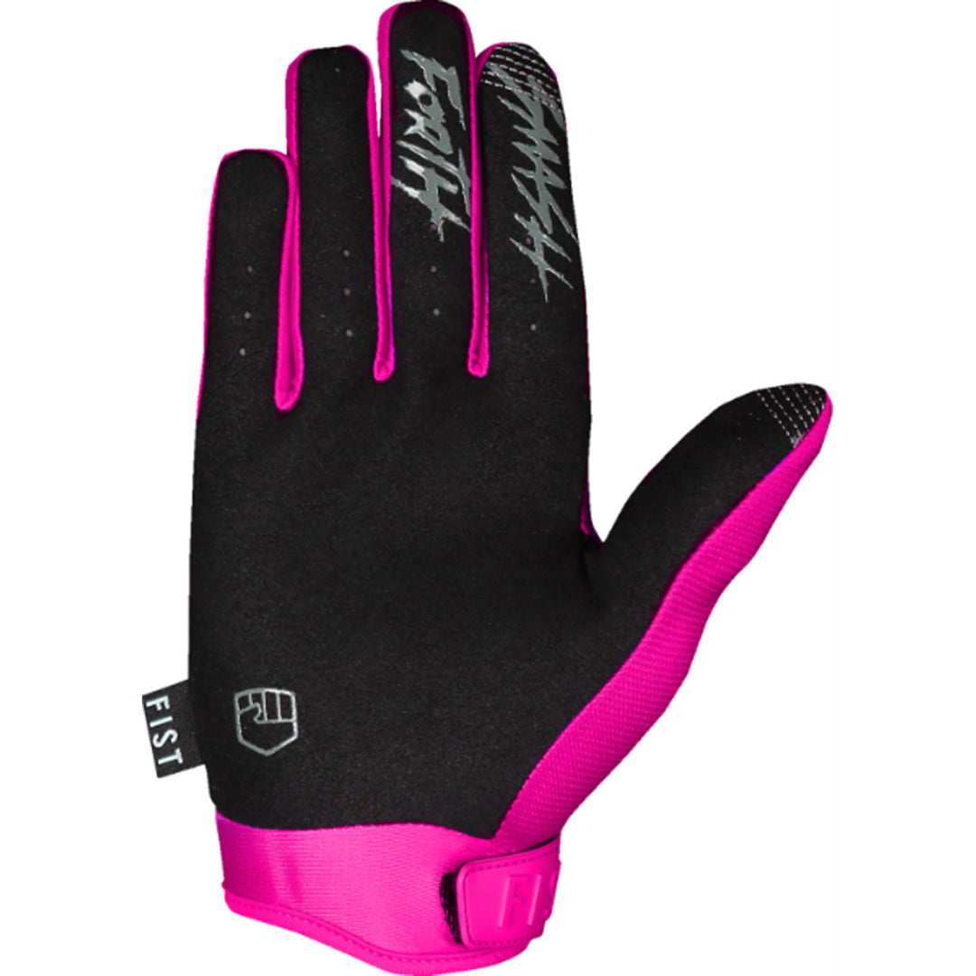 Fist Youth Strapped Stocker Gloves Pink - Palm View