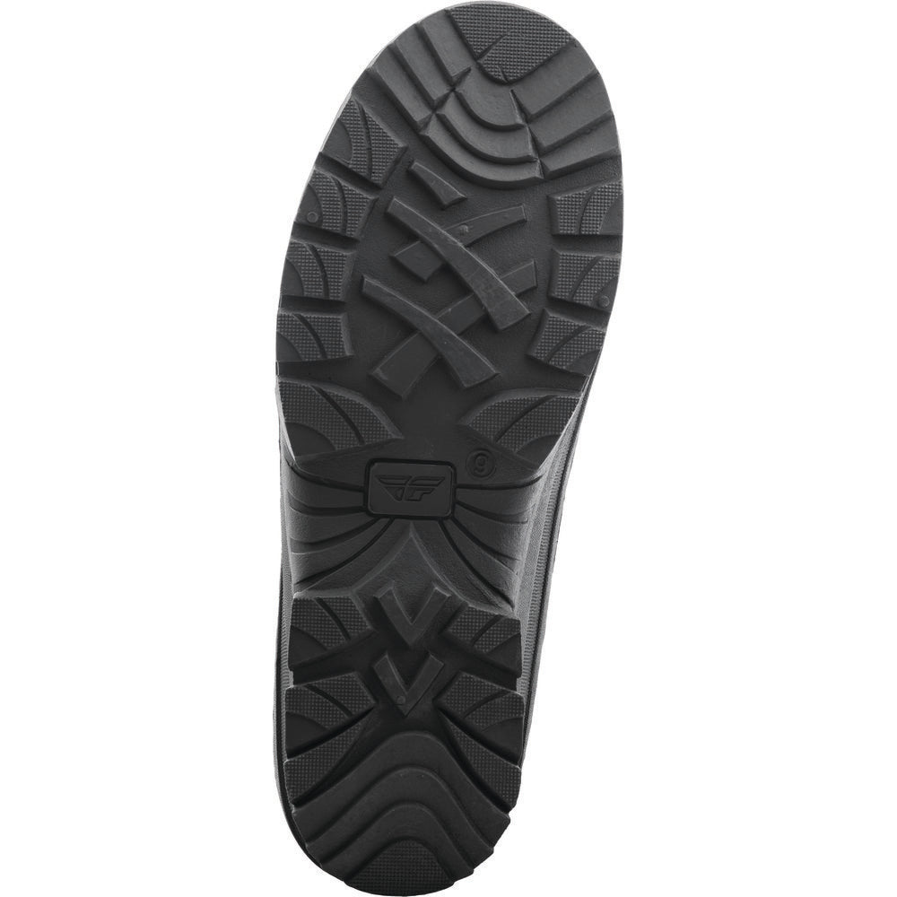 Fly Racing Aurora Boots Black - Sole View