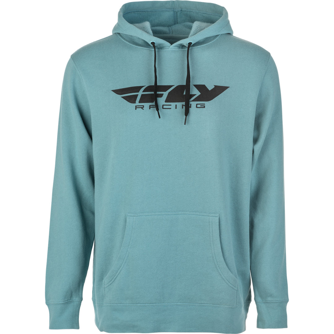 Fly Racing Corporate Hoodie Dusty Slate - Front View