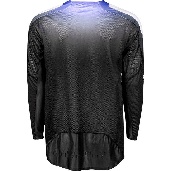 Fly Racing Evolution DST Jersey Black/White/Purple - Rear View