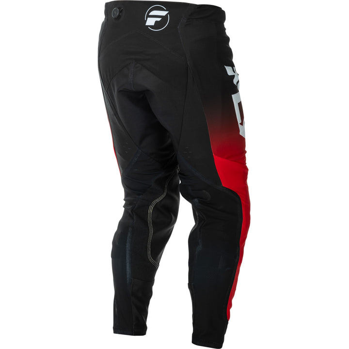 Fly Racing Evolution DST Pants Red/Black/White - Rear Right Side View