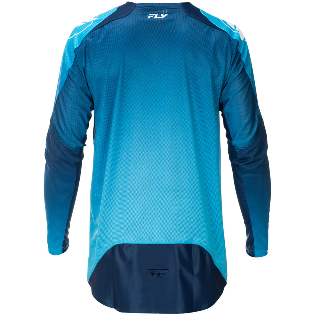 Fly Racing Evolution DST Jersey Blue/White - Rear View