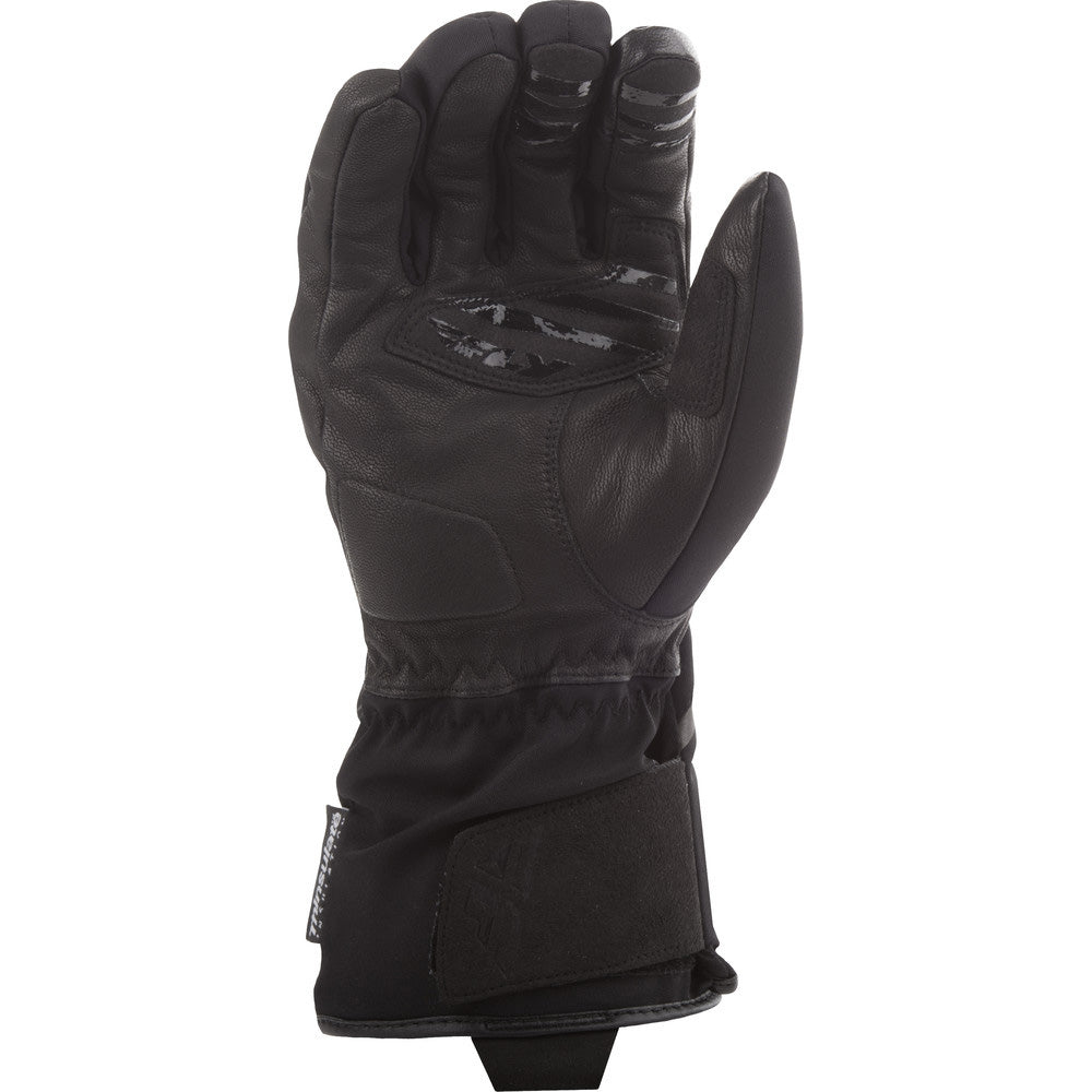 Fly Racing Ignitor Pro Heated Gloves Black - Palm View