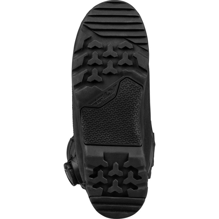Fly Racing Inversion Boots Black - Sole View