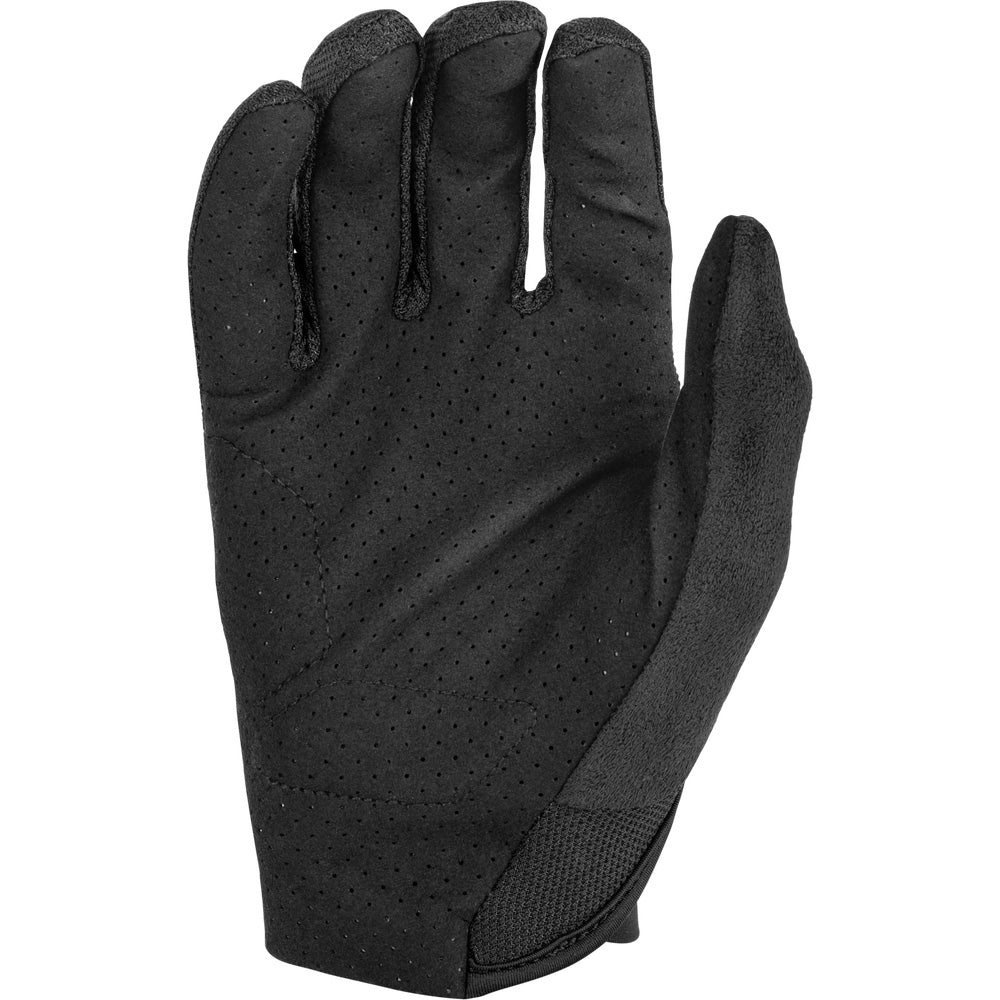 Fly Racing Kinetic Mesh Gloves Black - Palm View