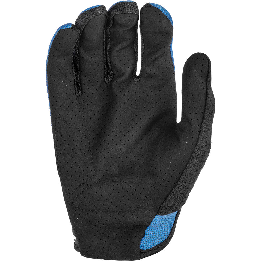 Fly Racing Kinetic Mesh Gloves Slate Blue - Palm View