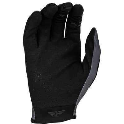 Fly Racing Lite Gloves Charcoal/Black - Palm View