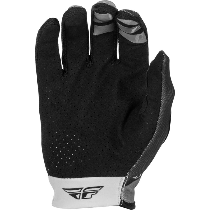 Fly Racing Lite Gloves Grey/Black - Palm View
