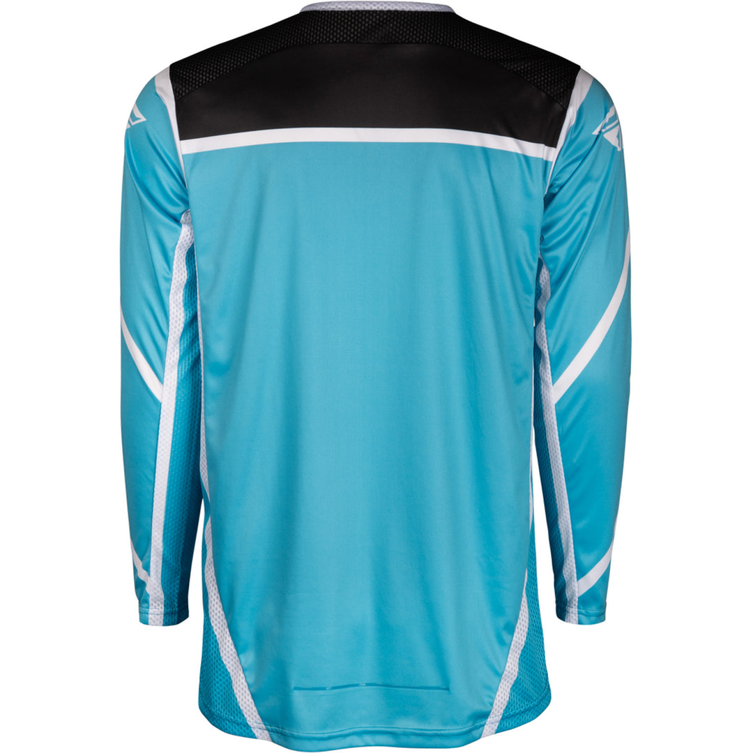 Fly Racing Lite Jersey Blue/White/Black - Rear View