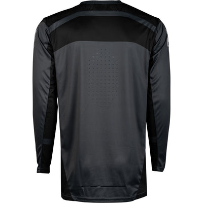 Fly Racing Lite Jersey Charcoal/Black - Rear View