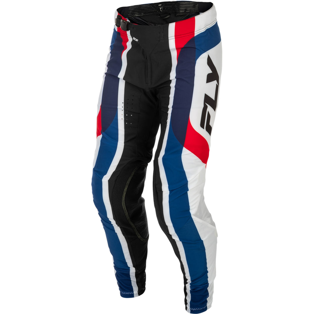 Fly Racing Lite SE Glory Pants Red/White/Blue - Front Left Side View