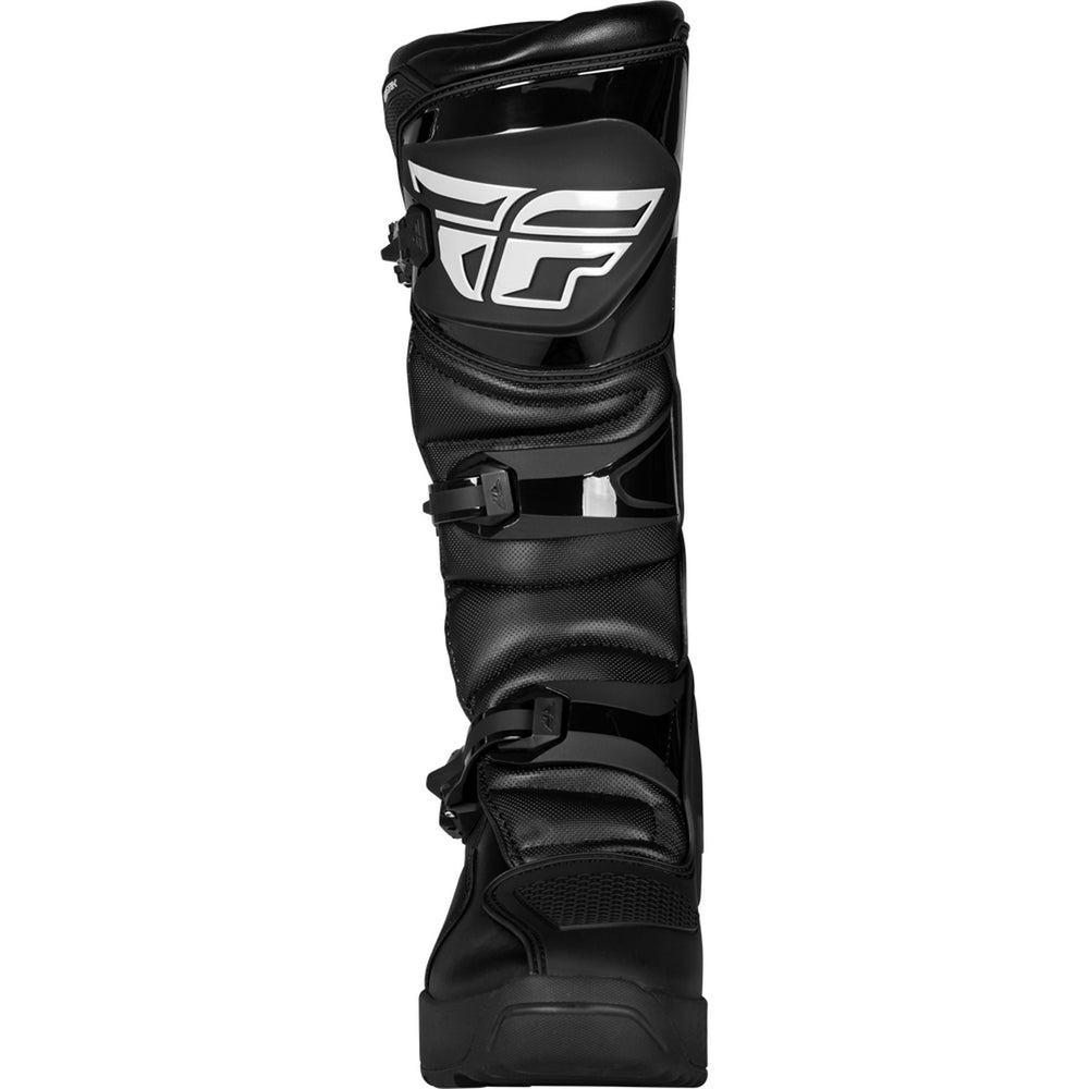 Fly Racing Maverik Enduro LT Boots Black - Front View