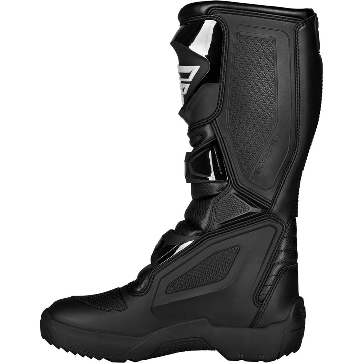 Fly Racing Maverik Enduro LT Boots Black - Inner Side View