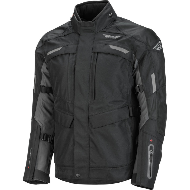 Fly Racing Off Grid Jacket Black - Front View