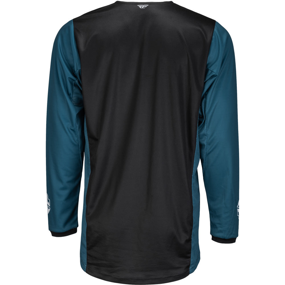Fly Racing Patrol Jersey Slate Blue/Black - Rear View