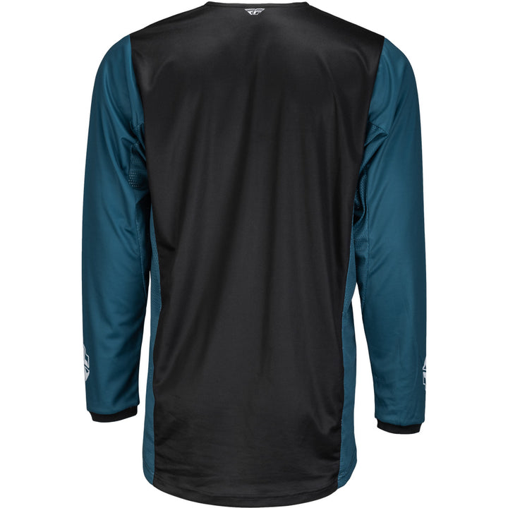 Fly Racing Patrol Jersey Slate Blue/Black - Rear View