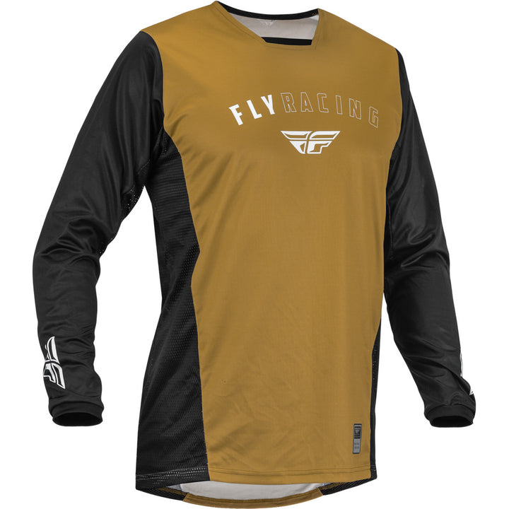 Fly Racing Patrol Jersey Caramel/Black - Front View