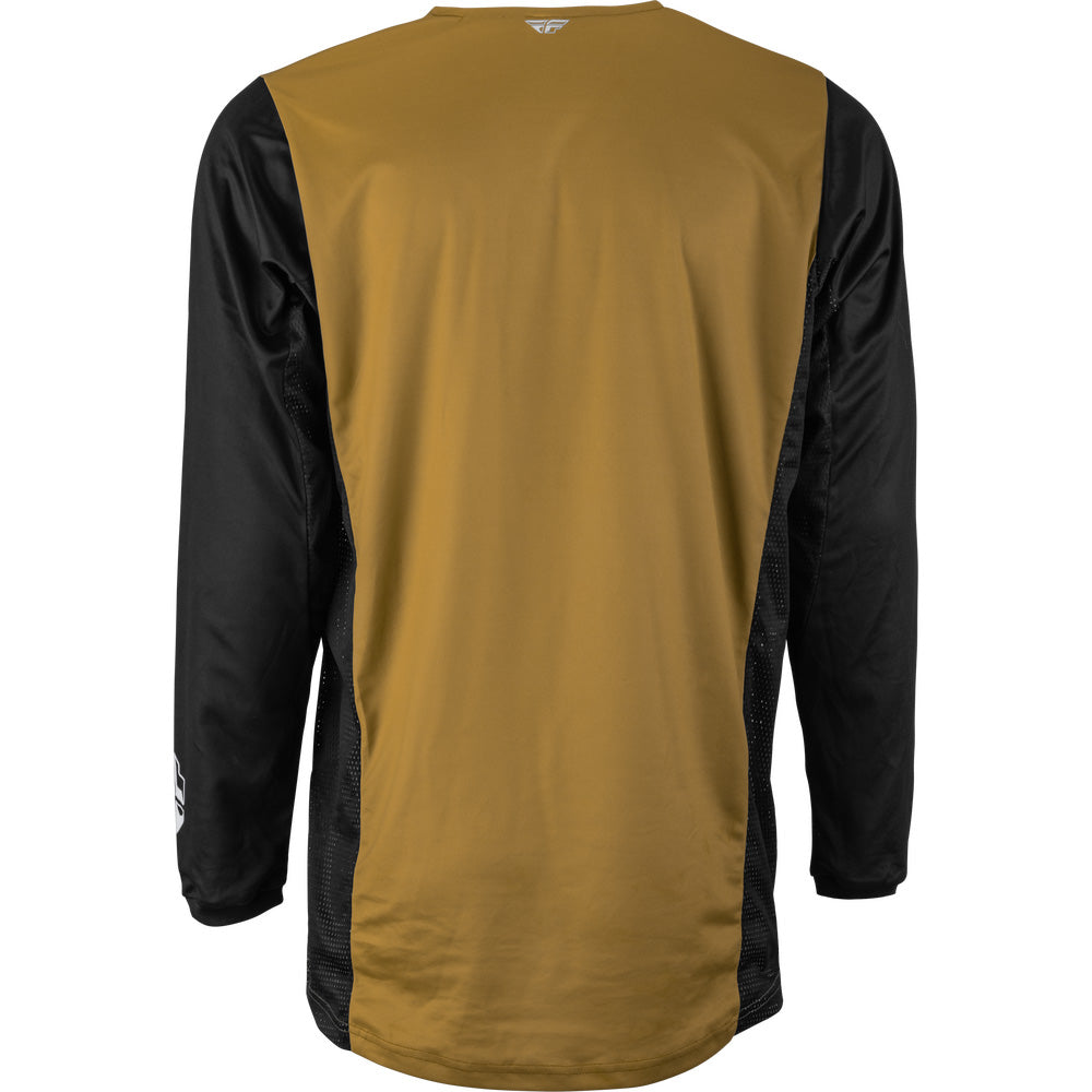 Fly Racing Patrol Jersey Caramel/Black - Rear View